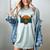 More Answers While Hunting Introvert Hunter Antisocial Women's Comfort Colors T-Shirt Denim