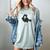 Bird Please Chew Quieter Introvert Quietness Women's Comfort Colors T-Shirt Denim