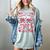Book Lover Read Your Heart Out Teacher Valentines Women's Comfort Colors T-Shirt Denim