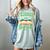 Book And Pajama Pajamas On Book Open Women's Comfort Colors T-Shirt Denim