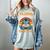 Book And Pajamas Reading Bedtime Women's Comfort Colors T-Shirt Denim
