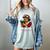 My Book Preference Has Me On The Naughty List Christmas Xmas Women's Comfort Colors T-Shirt Denim