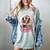 All Booked For Christmas Dragon Women's Comfort Colors T-Shirt Denim All Booked For Christmas Dragon Women's Comfort Colors T-Shirt Denim