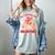 Booked For Valentine Books Lover Bookworm Librarian Teacher Women's Comfort Colors T-Shirt Denim