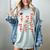 Bookmas Christmas Books Shirt Candy Cane Bookworm Women's Comfort Colors T-Shirt Denim Bookmas Christmas Books Shirt Candy Cane Bookworm Women's Comfort Colors T-Shirt Denim