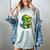 Books Never Go Extinct Reading Dinosaur Bookish Nerdy Women's Comfort Colors T-Shirt Denim Books Never Go Extinct Reading Dinosaur Bookish Nerdy Women's Comfort Colors T-Shirt Denim