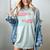 Books Are My Love Language Book Lover Reading Women's Comfort Colors T-Shirt Denim