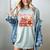Books Are My Love Language Teddy Bear Book Lovers Valentine Women's Comfort Colors T-Shirt Denim