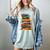 Books Painting Colorful Art Abstract Graphic Books Women's Comfort Colors T-Shirt Denim