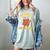 Books Are My Superpower Cute Reading Lover Women's Comfort Colors T-Shirt Denim
