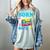 Born In The 80's But 90's Made Me Nostalgia Cassette Tape Women's Comfort Colors T-Shirt Denim