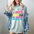 Born In The 90's But The 2000's Raised Me Y2K Nostalgia Women's Comfort Colors T-Shirt Denim