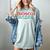 Bosco Little Puppets Help Irish Nostalgia Retro 80s Premium Tri-Blend Women's Comfort Colors T-Shirt Denim