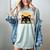 Cat Eww People Introvert Meme Women Men Kids Women's Comfort Colors T-Shirt Denim