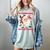 Christmas Bookish He Knows What You'Ve Been Reading Women Women's Comfort Colors T-Shirt Denim Christmas Bookish He Knows What You'Ve Been Reading Women Women's Comfort Colors T-Shirt Denim