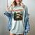 Christmas Movies Chill Retro VHS Holiday Nostalgia Women's Comfort Colors T-Shirt Denim