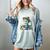 All The Cool Dinosaurs Are Reading Book Reader T-Rex Kawaii Women's Comfort Colors T-Shirt Denim All The Cool Dinosaurs Are Reading Book Reader T-Rex Kawaii Women's Comfort Colors T-Shirt Denim