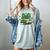 Coquette Bow Books St Patrick's Shamrock Bookworm Librarian Women's Comfort Colors T-Shirt Denim Coquette Bow Books St Patrick's Shamrock Bookworm Librarian Women's Comfort Colors T-Shirt Denim