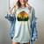 More Course Not People Disc Golf Introvert Golfer Antisocial Women's Comfort Colors T-Shirt Denim