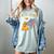 Cozy Vibes Atmospheric Introvert Women's Comfort Colors T-Shirt Denim