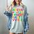 Cute ABCs Shirt Alphabet Colorful Letters Reading Books Kids Women's Comfort Colors T-Shirt Denim
