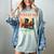 Dad Fathers Day Please Be Patient I'm From The 1900s Women's Comfort Colors T-Shirt Denim