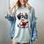 Dalmatian Reading a Book Dog Women's Comfort Colors T-Shirt Denim