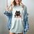 Das Ist Es Was Ich Tue Ich Lese Books Crochet And Women's Comfort Colors T-Shirt Denim
