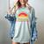 A Day Without Reading Is Like Book Lover And Reading Women's Comfort Colors T-Shirt Denim