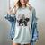 Defend Your Local Library Knight Cat Rider Book Lover Women's Comfort Colors T-Shirt Denim Defend Your Local Library Knight Cat Rider Book Lover Women's Comfort Colors T-Shirt Denim