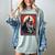 Dracula's Castle Book Cover Illustration Women's Comfort Colors T-Shirt Denim