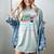 Drink Coffee Read Books Love Jesus Christian Religious God Women's Comfort Colors T-Shirt Denim