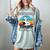 Ducks Books Lover Easily Distracted By Ducks & Books Women's Comfort Colors T-Shirt Denim