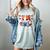 Easily Distracted By Coffee Cats And Books Women's Comfort Colors T-Shirt Denim