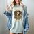 Emo Mom Club Still Rockin Skeleton Nostalgia Women Mother Women's Comfort Colors T-Shirt Denim