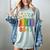 Equal Rights Book Flower Resist 86 47 Feminist Women Rights Women's Comfort Colors T-Shirt Denim