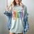 Equality Books Peace Love Compassion LGBT Gay Lesbian Pride Women's Comfort Colors T-Shirt Denim