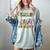 Everyone Communicates Differently Book Teacher Outfit Women's Comfort Colors T-Shirt Denim