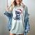 Ew People Christmas Cat Santa Hat Dad Introvert Women's Comfort Colors T-Shirt Denim Ew People Christmas Cat Santa Hat Dad Introvert Women's Comfort Colors T-Shirt Denim
