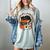 Fall Book Teacher Cat Books Halloween Autumn Librarian Women's Comfort Colors T-Shirt Denim Fall Book Teacher Cat Books Halloween Autumn Librarian Women's Comfort Colors T-Shirt Denim