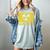 Fallout Shelter Nuclear War Radioactive Nostalgia T-Shirt Women's Comfort Colors T-Shirt Denim