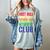 First Rule Of Introvert Club Is There Is No Introvert Club Women's Comfort Colors T-Shirt Denim