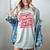 Forget Flowers Buy Me Books Valentine Bookish Book Lover Women's Comfort Colors T-Shirt Denim