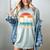 Never Forget Retro 80s 90s Floppy VHS Cassette Nostalgia Women's Comfort Colors T-Shirt Denim
