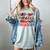 Freadom To Read Book Lover Reading Freedom Women's Comfort Colors T-Shirt Denim
