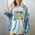 Frutiger Aero Y2K Meme Graphic 2000s Nostalgia Premium Women's Comfort Colors T-Shirt Denim