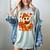 Ghost Reading Book Lovers Autumn Fall Halloween Women's Comfort Colors T-Shirt Denim