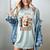 Girl Read Your Bible Christian Faith Jesus Book Women's Comfort Colors T-Shirt Denim