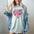 Girls Just Wanna Have Fun Retro 80s Nostalgia Night Out Women's Comfort Colors T-Shirt Denim