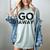 Go Away Sarcastic Antisocial Introvert Saying Women's Comfort Colors T-Shirt Denim Go Away Sarcastic Antisocial Introvert Saying Women's Comfort Colors T-Shirt Denim